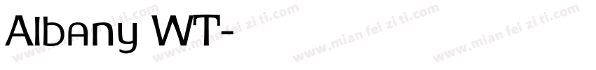 Albany WT字体转换